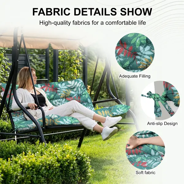 Outdoor Swing Cushions 70 Inch — photo 4