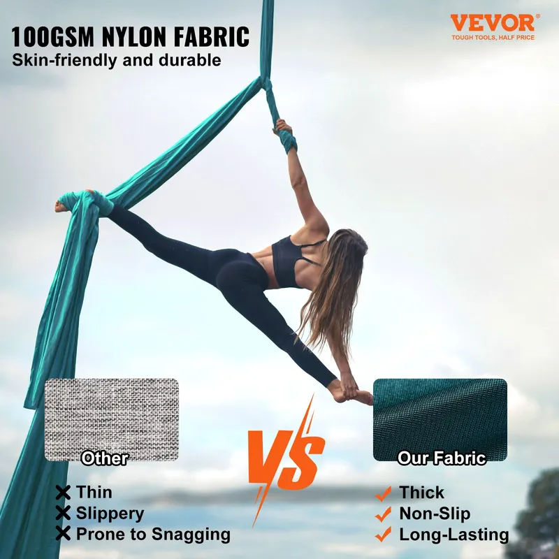 Aerial Silk & Yoga Swing — 8.7 Yards — photo 3