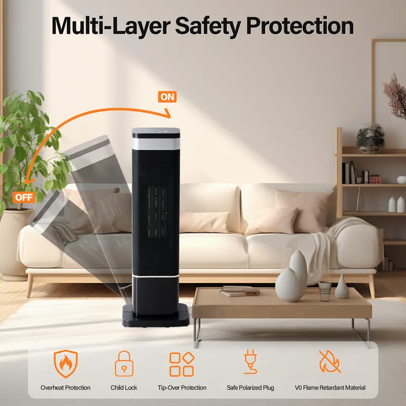 23inch Space Heaters for Indoor Use β photo 5