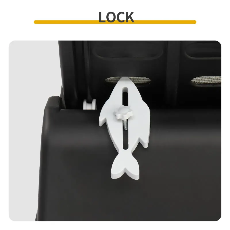 80*34*86CM Black PP Track Connector Assembly — photo 4