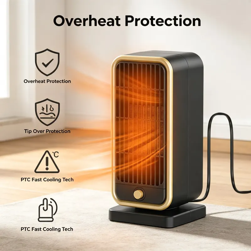 Indoor Portable Ceramic Space Heater — photo 4