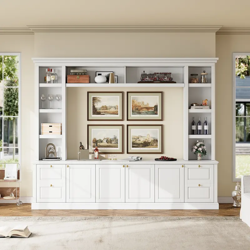 All-in-one Modern TV Stand with Bookcase for TVs Up to 70 Inch — photo 3
