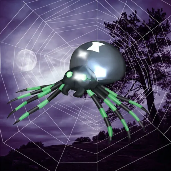 6 Feet Halloween Decorate Inflatable Spider — photo 3