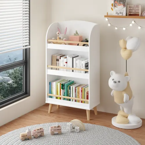 Fiber Board Children's 3-layer Bookshelf β photo 7