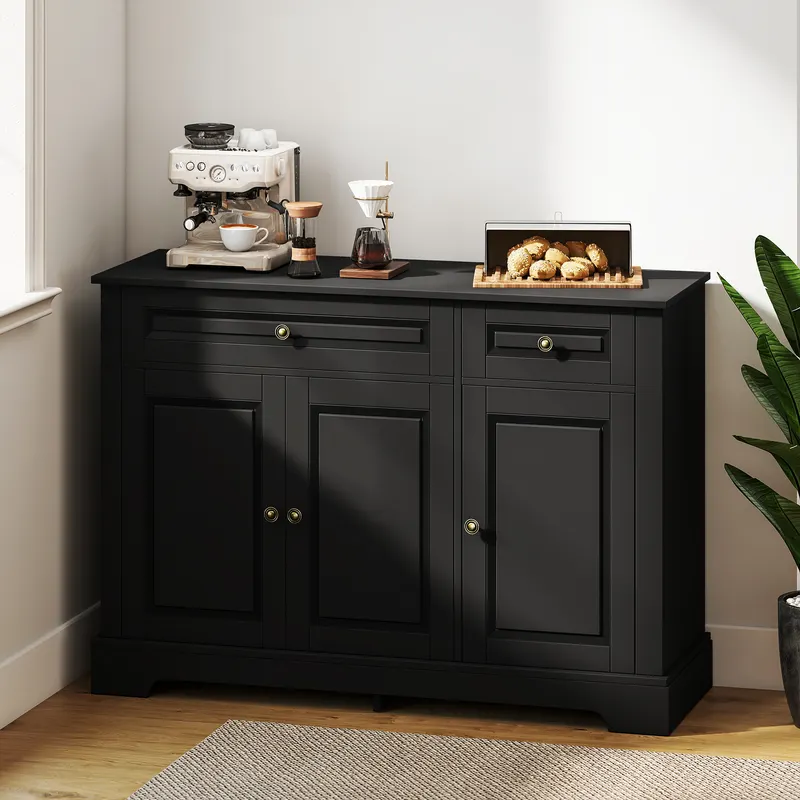 Sideboard Buffet Cabinet — Modern Accent Cabinet with 2 Drawers — photo 6