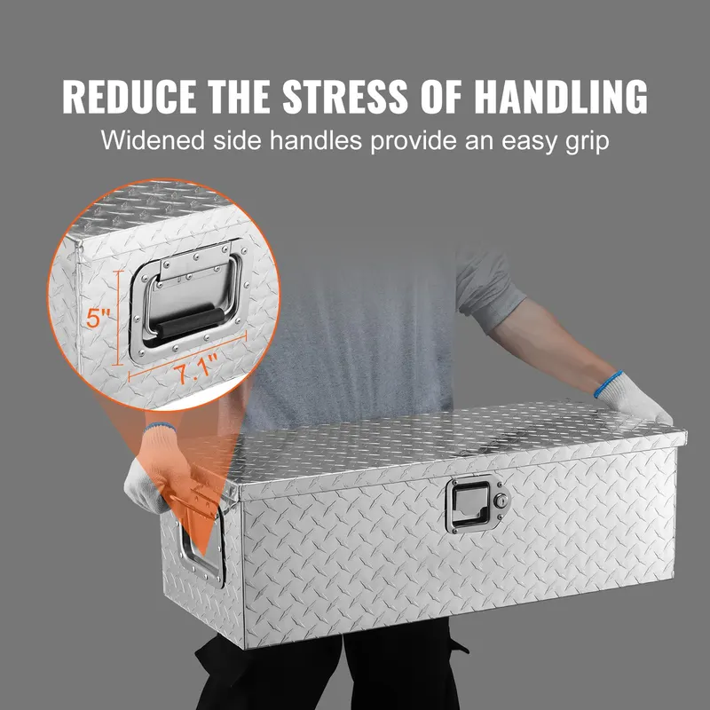Heavy Duty Aluminum Truck Bed Tool Box — photo 2