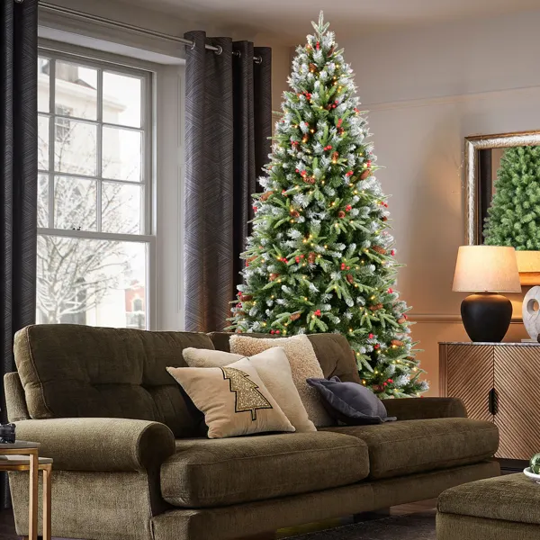 Artificial 7ft Green LED-lit Christmas Tree with 2178PE PVC — photo 2