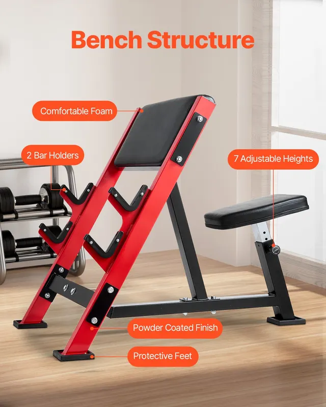 Preacher Curl Bench β Strength Training Benches β photo 4
