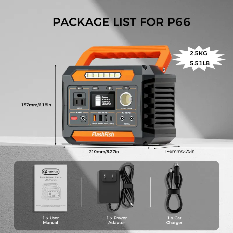 Portable Power Station 300W&Foldable Solar Panel — photo 7