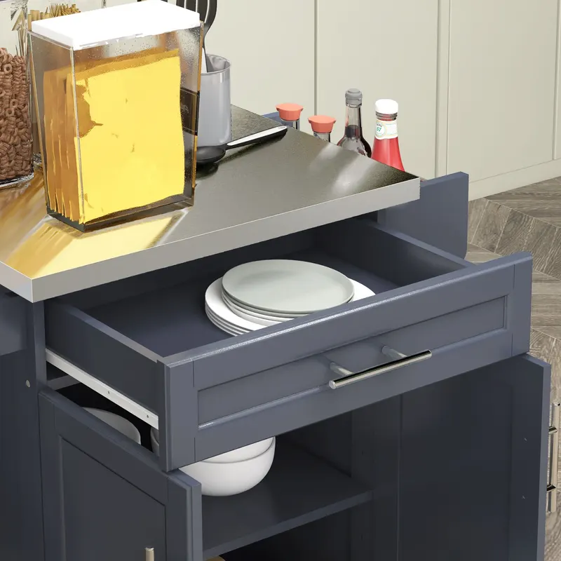 Kitchen Island on Wheels — photo 8