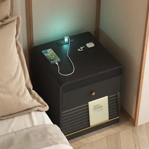 Nightstand with Charging Station