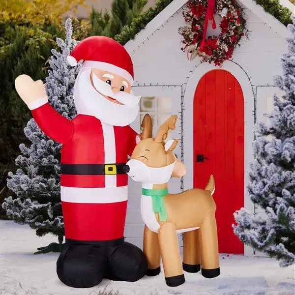 6.3FT Lighted Christmas Inflatable Decoration — photo 2