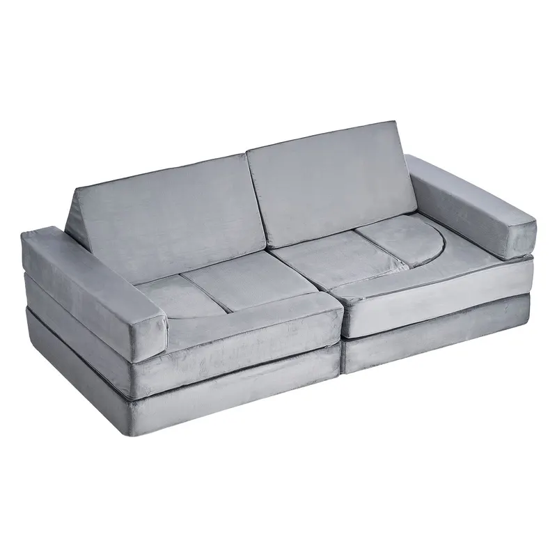 Modular Kids Play Couch β Sectional Toddler Sofa with Armrests