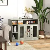 47" Dog Crate Furniture with Storage — photo 1