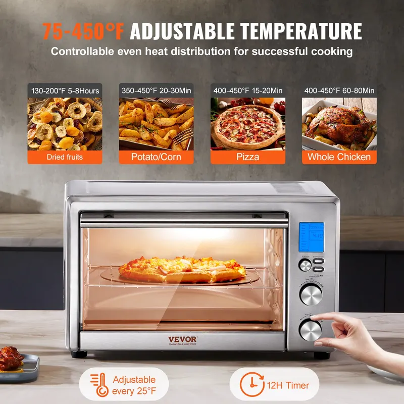 13-IN-1 Air Fryer Toaster Oven 28L 1800W Convection Oven β photo 6