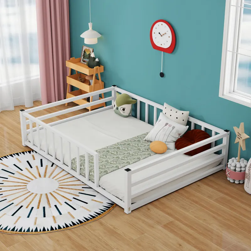 Full Size Floor Bed β Low Profile Metal Platform with Heavy Duty β photo 7
