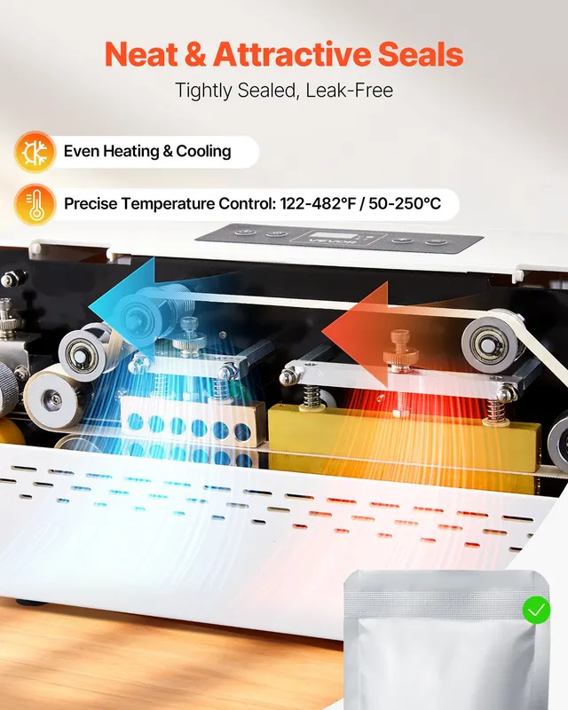 Continuous Sealing Machine — 0.32-0.47 in Seal Width — photo 3
