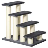 Pawhut Cat Tree with 4 Steps for High Beds Couch — photo 1
