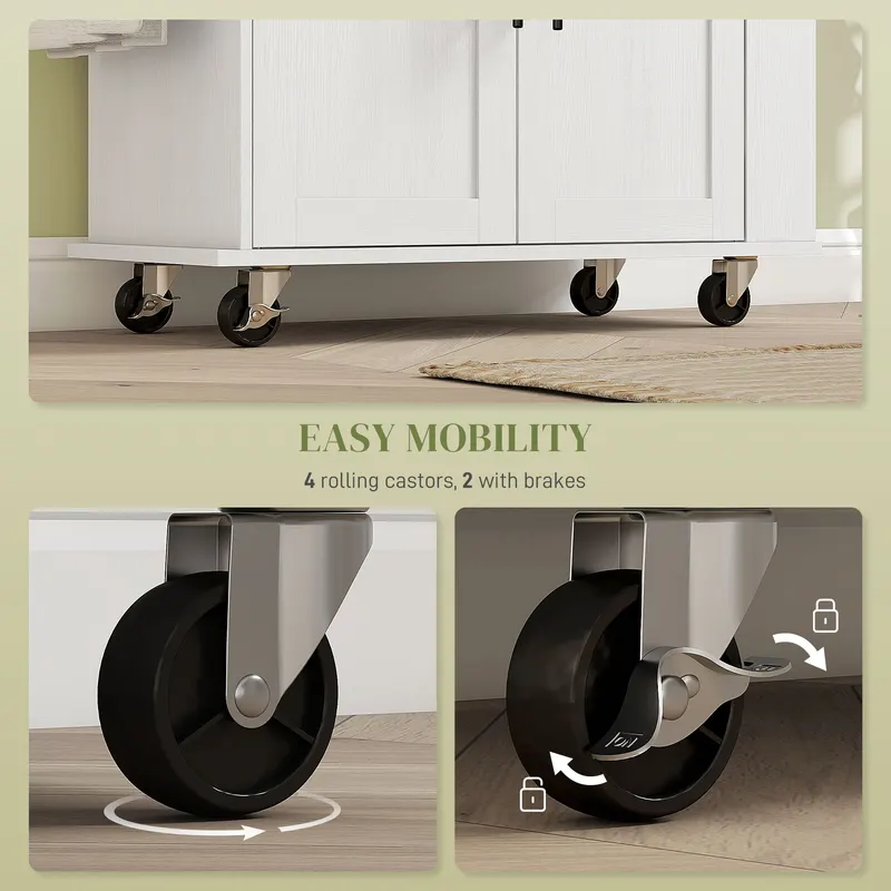 Rolling Island with Wheels for Kitchen — photo 7