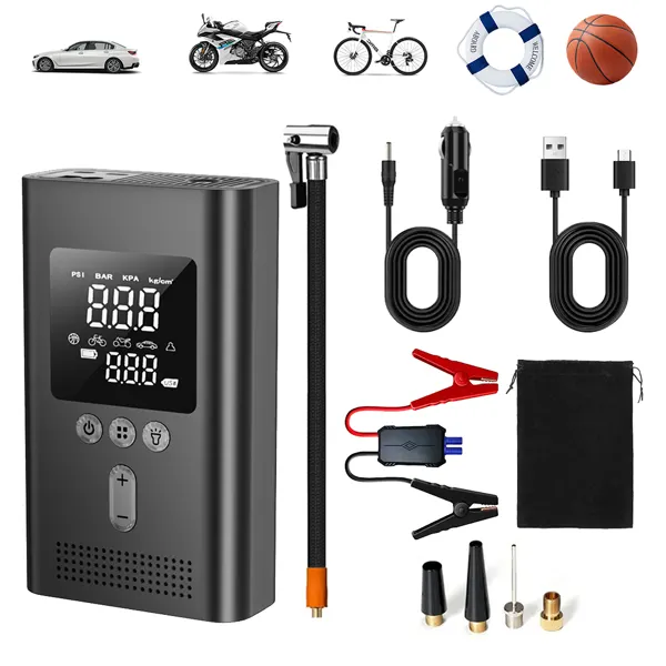 Portable Car Starter with Air Compressor