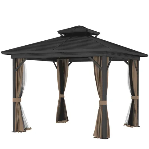Hardtop Gazebo with Aluminum Frame