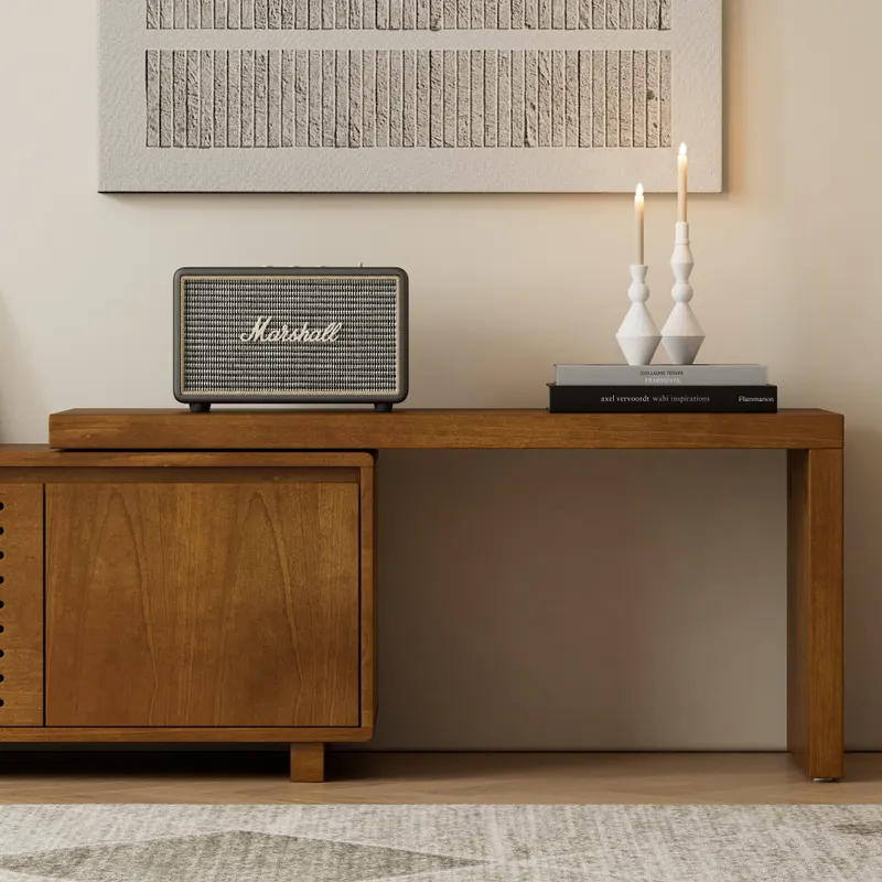 63 Mid-century Modern Extendable TV Stand for TVs Up to 75 β photo 6