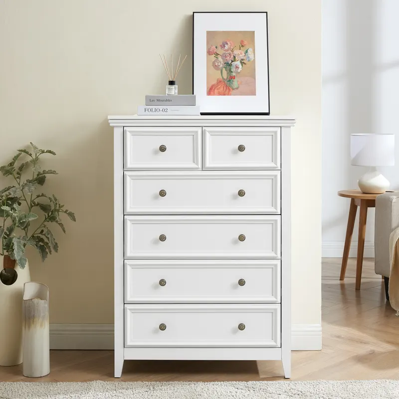 Modern 6 Drawers Dresser 6 Drawers Cabinet β photo 6