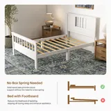Twin Size Metal Platform Bed Frame — photo 4