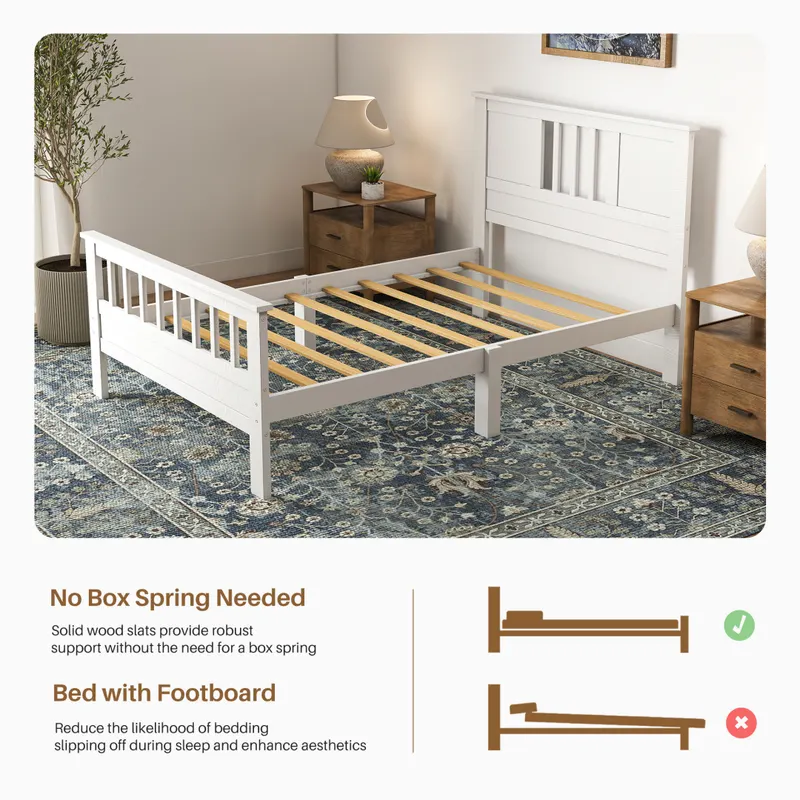 Twin Size Metal Platform Bed Frame — photo 4