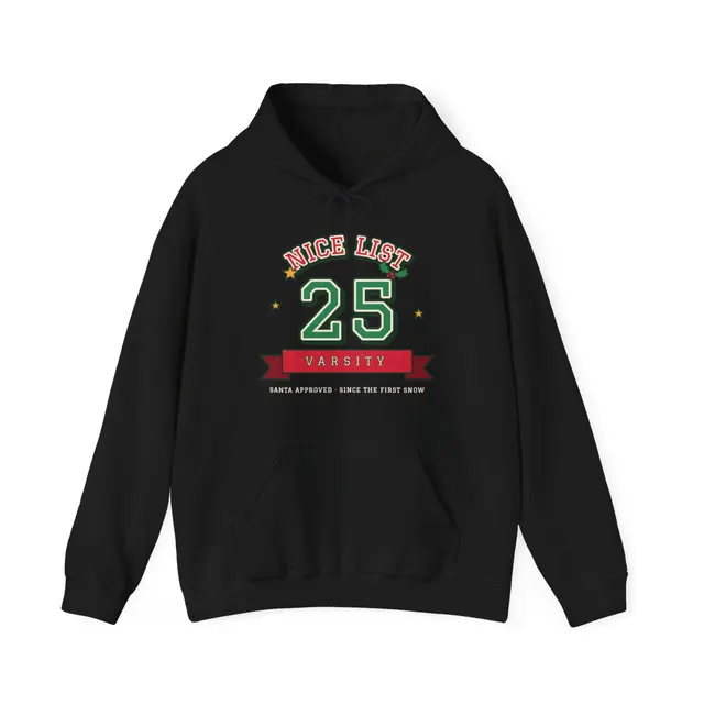 Nice List Varsity Hoodie