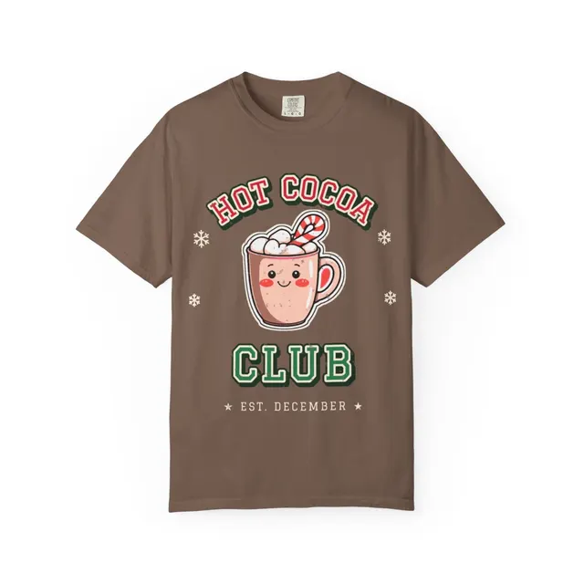 Hot Cocoa Club Comfort Colors® Tee