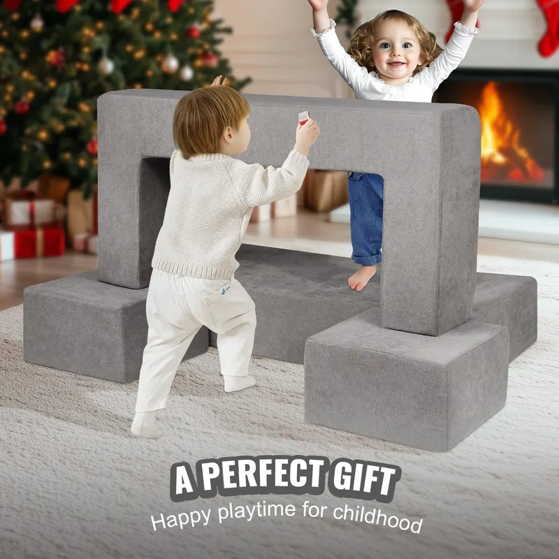 Kids Couch — 4Pcs Modular Kids Play Couch — photo 5