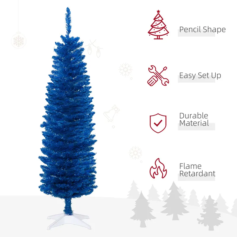 5ft Pencil Christmas Trees — Skinny Artificial Christmas Tree — photo 6