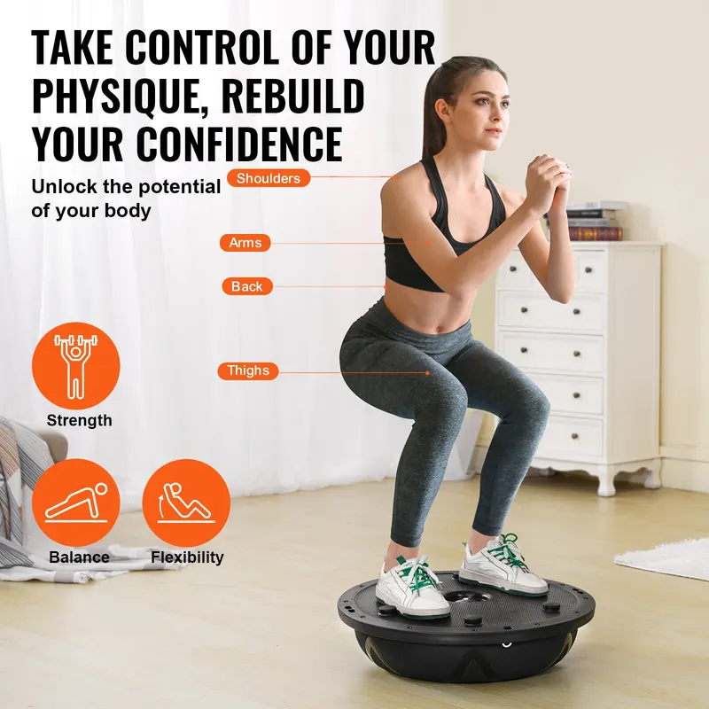 Half Exercise Ball Trainer — 23 Inch Balance Ball Trainer — photo 3