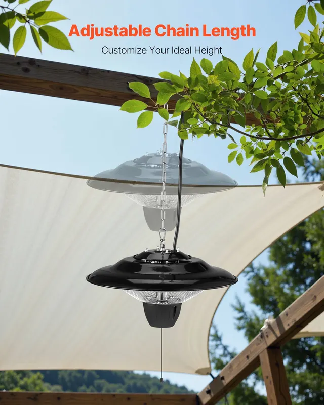 Hanging Patio Heater β 1500W Electric Space Infrared Heater β photo 5
