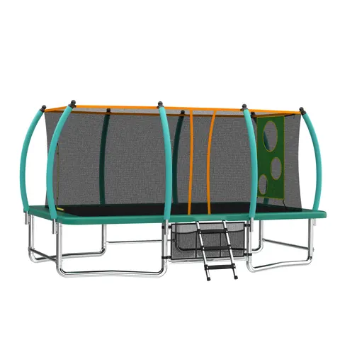 Outdoor Square Trampolines for Kids Adults Long Rectangular