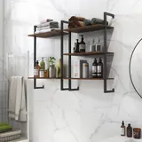 3 Tier and 2 Tier Bathroom Shelves Metal — photo 2