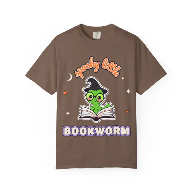 Spooky Little Bookworm Comfort Colors® Tee