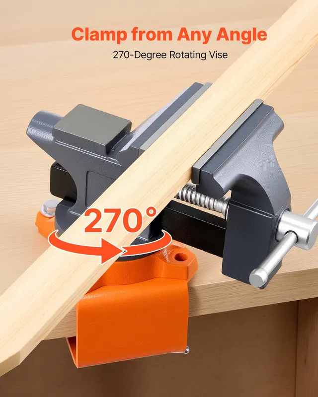 Bench Vise — 4.5 Inch — photo 5