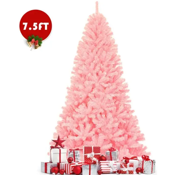 7.5 Feet Hinged Artificial Christmas Tree Full Fir Tree β photo 2