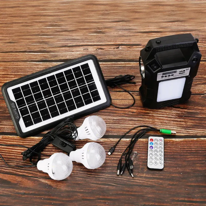 Portable Solar Power Station Rechargeable Backup Power Bank — photo 6