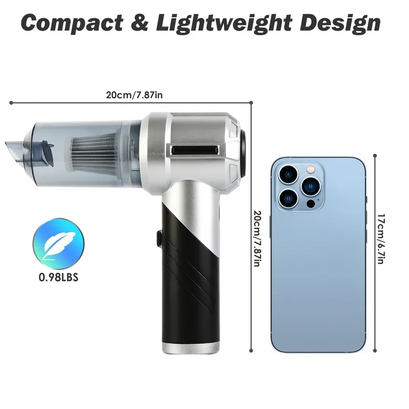 Cordless Car Vacuum Cleaner Portable Handheld Vacuum — photo 4