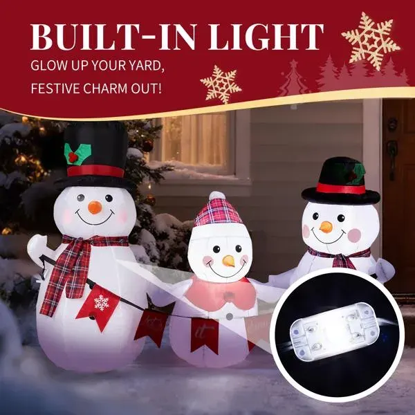 6.2FT Lighted Christmas Inflatable Decoration — photo 4