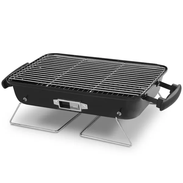 Portable Charcoal Grill β Tabletop Outdoor Barbecue Smoker β photo 3