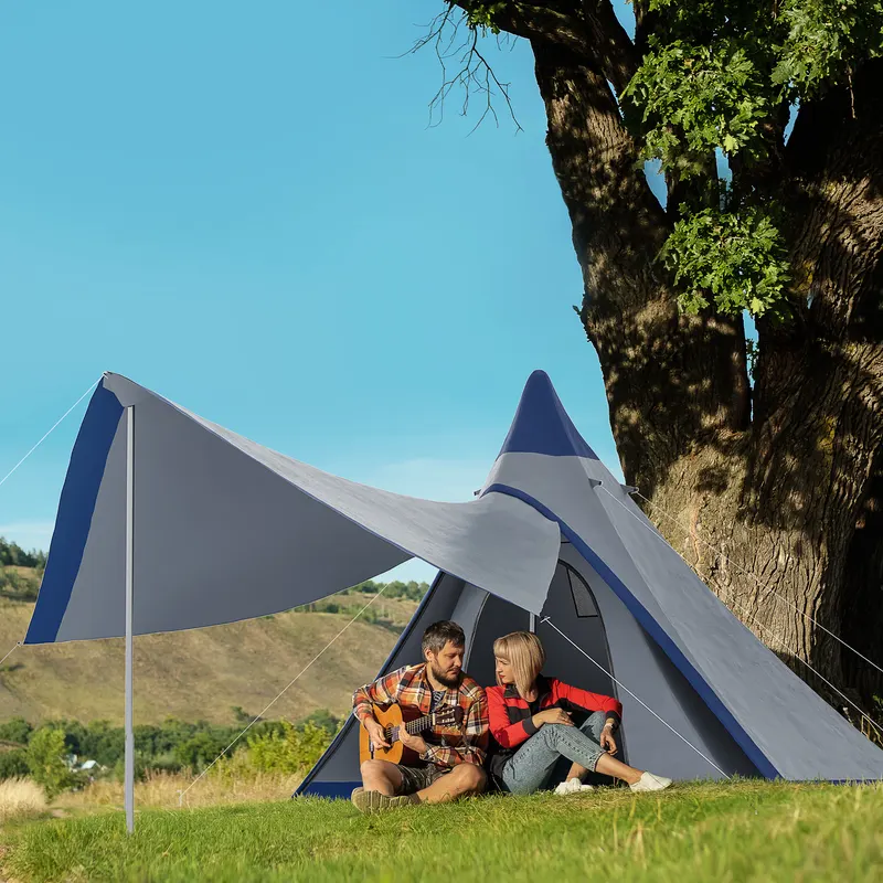 Teepee Tent β Waterproof Camping Tent with Porch Area β photo 2