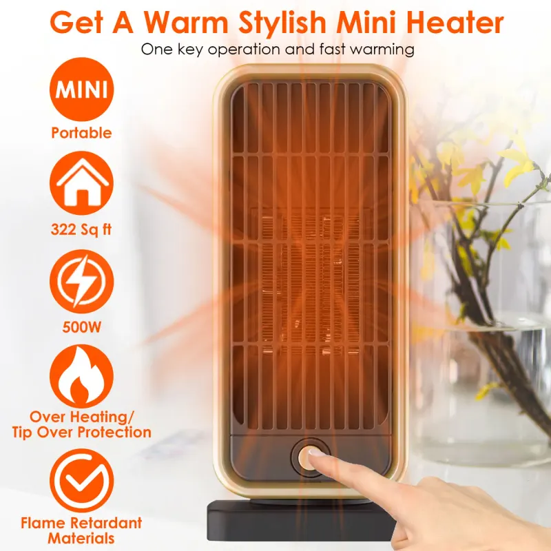 Indoor Portable Ceramic Space Heater — photo 5