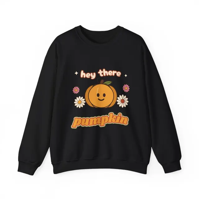 Hey There Pumpkin Crewneck Sweatshirt