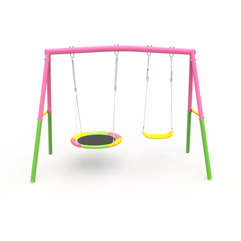 Swing Set for Backyard β 330lbs Swing Set with Heavy-duty