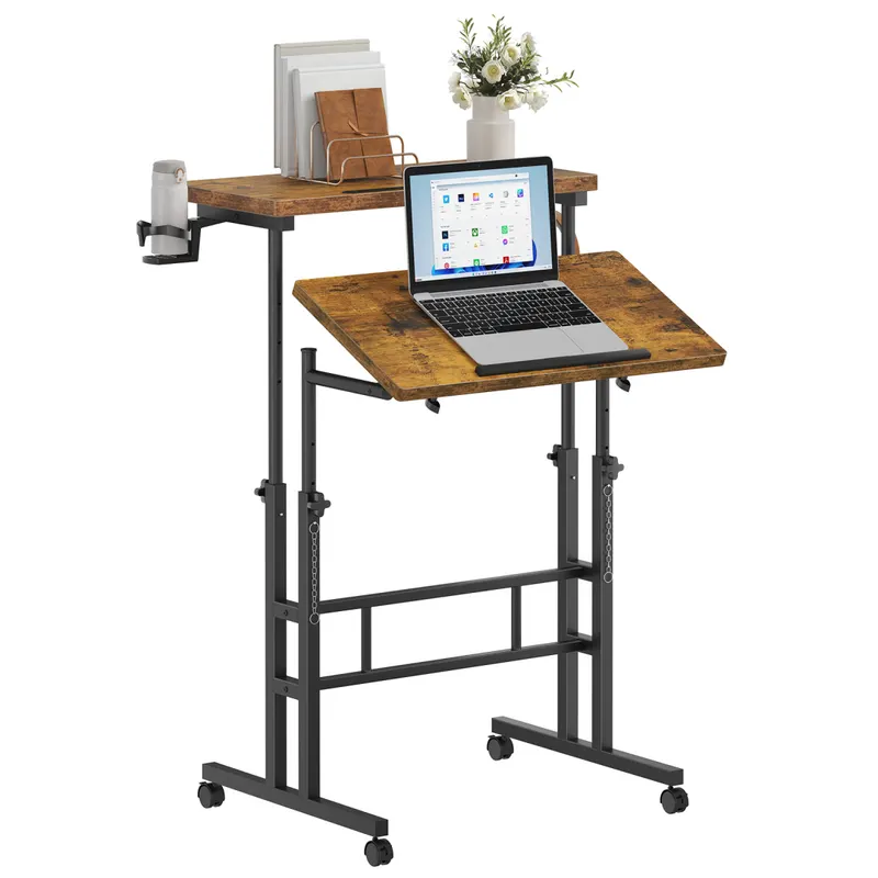 Separate-top Rotating Standing Desk β photo 5