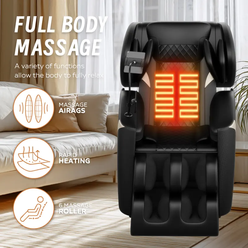 Massage Chair Recliner with Zero Gravity with Full Body Air — photo 8
